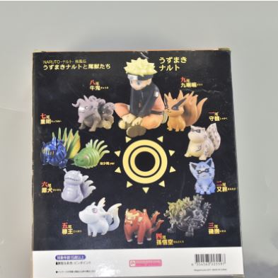 Set Naruto và 9 vĩ thú (size lớn) - Naruto and 9 Tailed Beasts (Big Size)