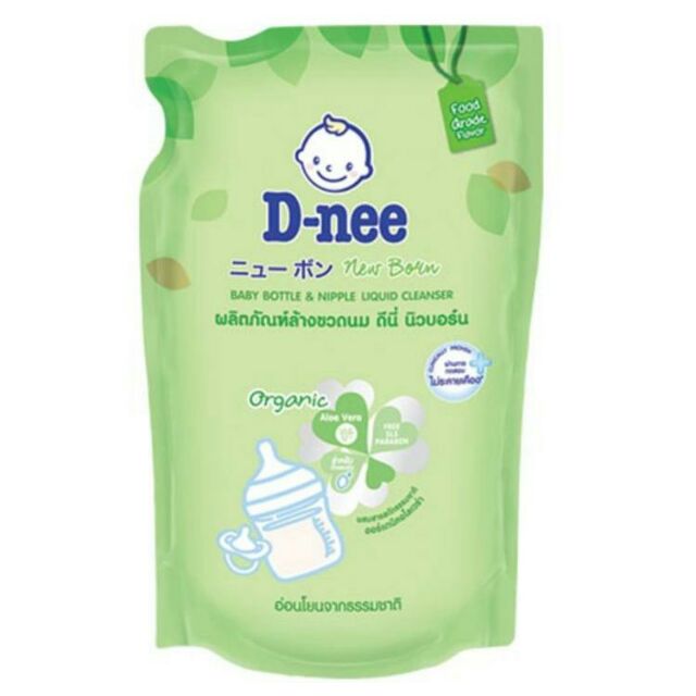 [HCM]Nước rửa bình sữa Dnee Túi 600ml