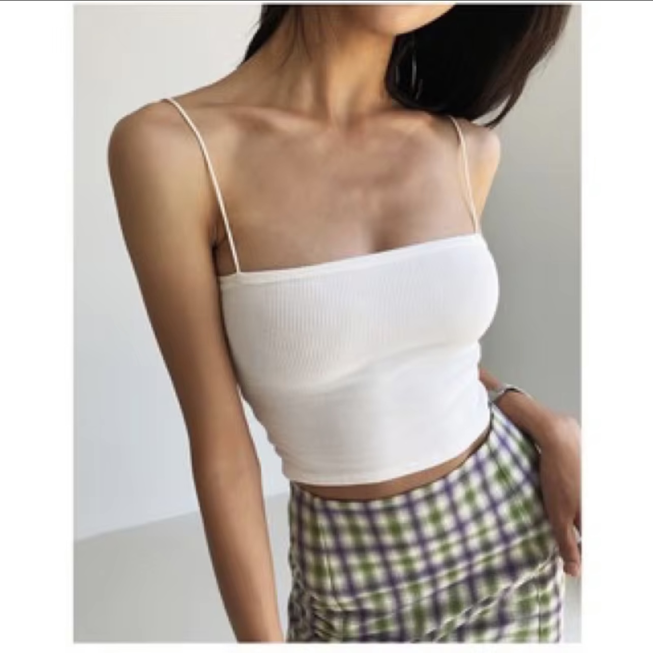 Áo 2 dây sợi bún dễ thương, vải thoáng mát, phối đồ siêu xinh
