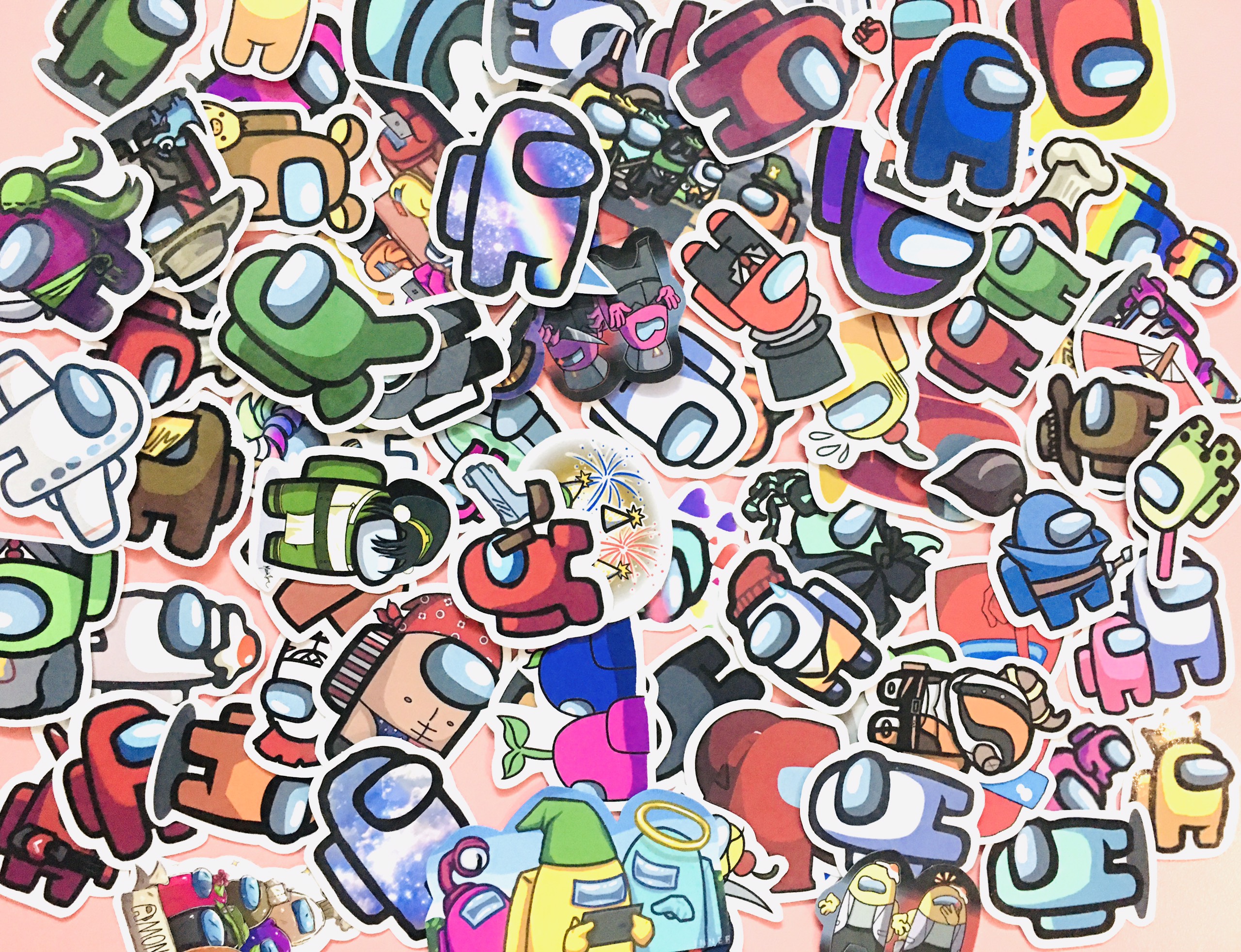 [HCM]Sticker Game Among Us ( 20-50 sticker random khác nhau)