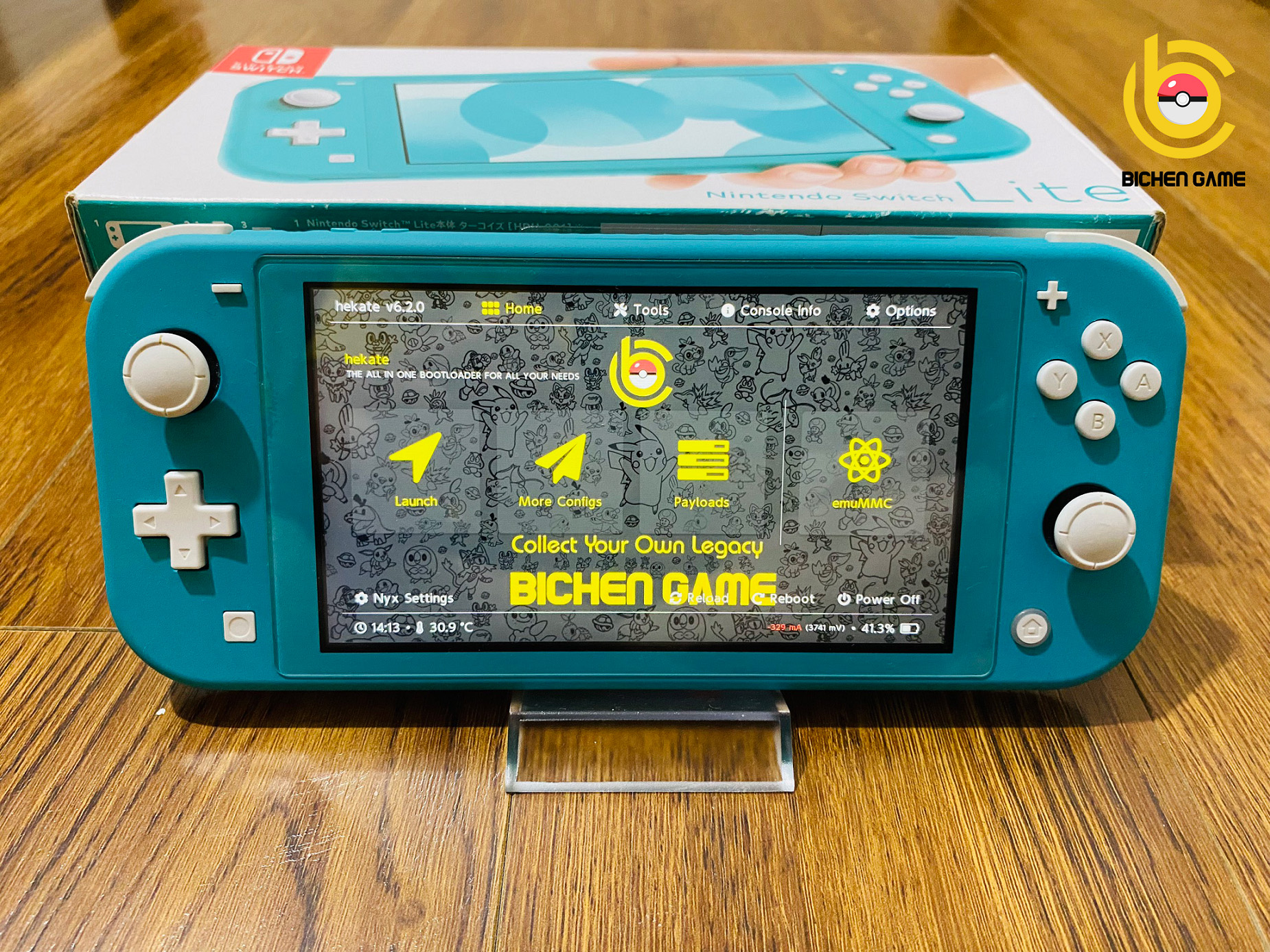 Máy chơi game Nintendo Switch Lite Mod Chip cài sẵn Game