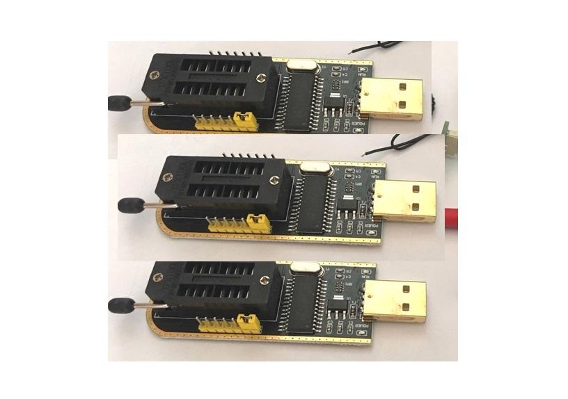 Máy nạp rom mini, CH341A 24 25 usb, CHƯA CÓ CHÂN ĐẾ