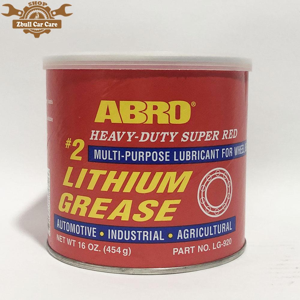 Mỡ Bò Bôi Trơn Đỏ Abro Super Red (Made In USA)