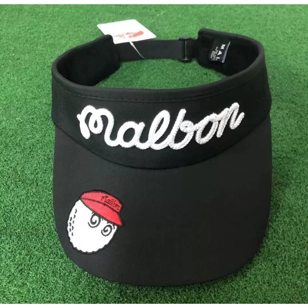 Mũ đánh golf nửa đầu Malbon thời trang.