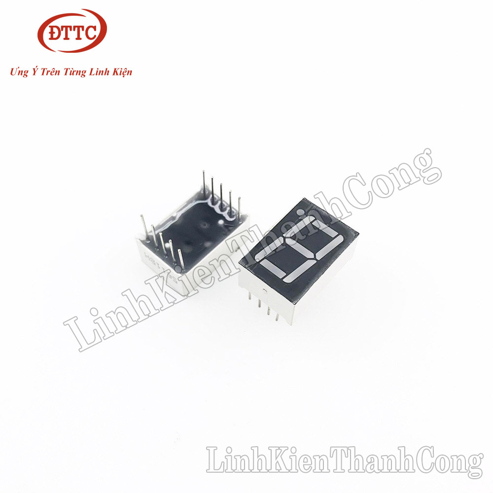 LED 7 thanh 0.56inch 1 Số, 2 Số, 3 Số, 4 Số Màu Đỏ (Anot chung, Katot Chung)