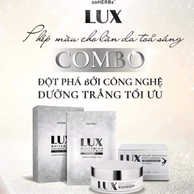 Kem Dưỡng Trắng Body Và Ủ Trắng Lux Cho Làn Da Tươi Sáng Khỏe Mạnhhàng Chính Hãng