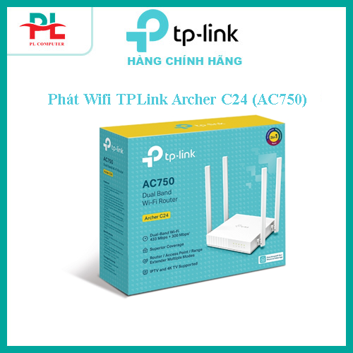 Phát wifi tplink archer c24 - hàng chính hãng