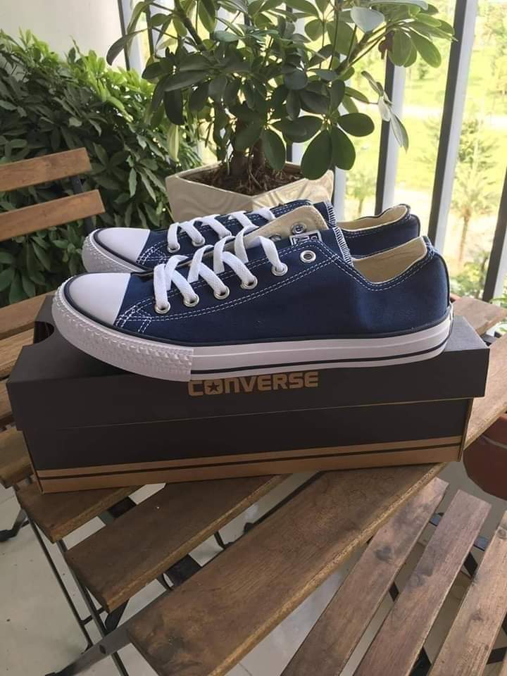 Giày Thể Thao Converse Đen (Trắng, Full Đen, Xanh Navy, Xám) Nam Nữ, Size 36 đến 43