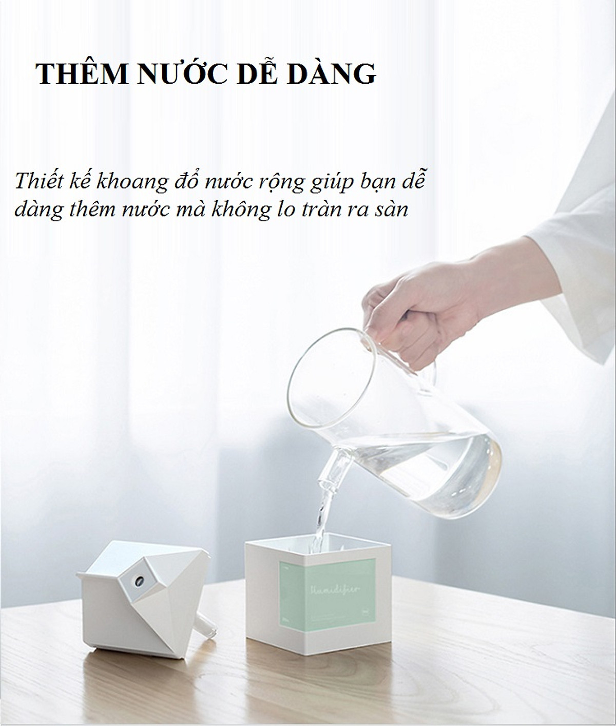 Máy phun sương mini BVA-1226 (Tạo Ẩm, Khuếch Tán Tinh Dầu) - gia dụng 365