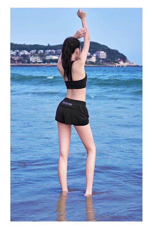 [HCM]Quần đùi 2 lớp thể thao gym...