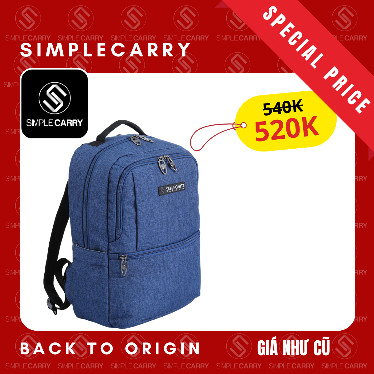 Balo Học Sinh, Sinh Viên SimpleCarry Issac 6