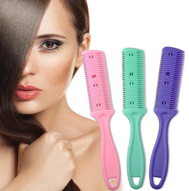 Lược Tỉa 2 Mặt Dao Lam, Chải Tóc, Tỉa Thưa