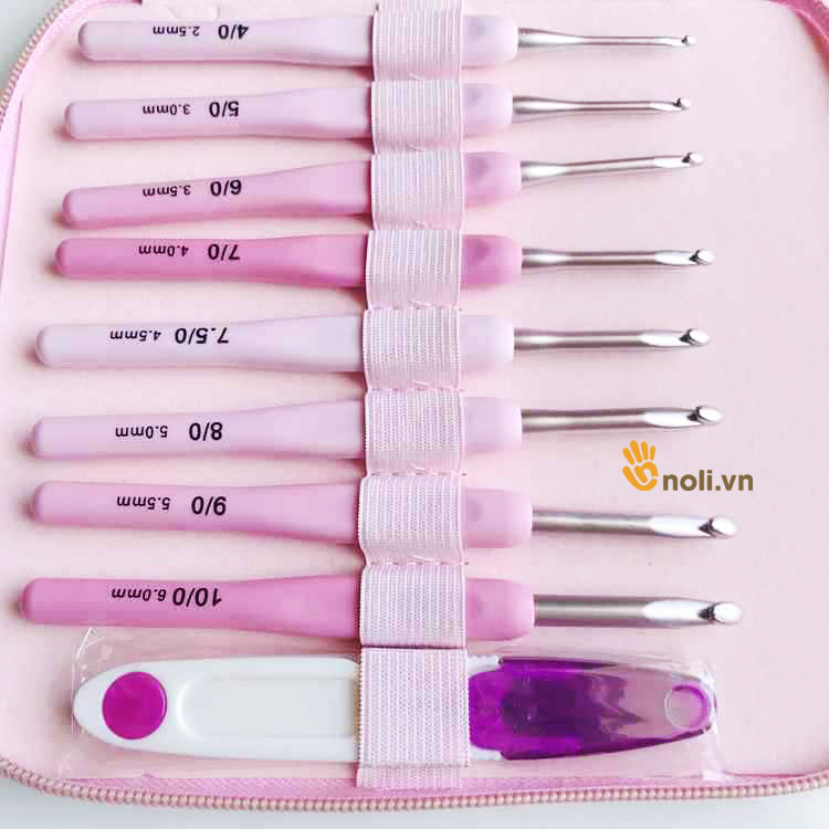 Bộ kim móc mô phỏng tuylip