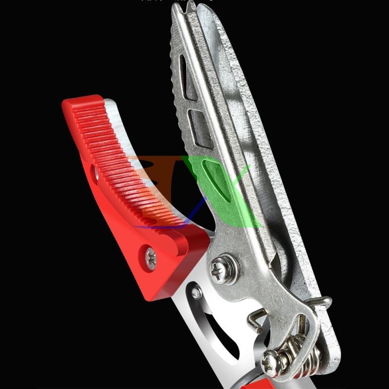 Tools fruit picking hq-4m, pickets picking fabric, pickets picking fruit label, Bird fruit picking, cutting fruit on high with clip holder (4m), together with the saw blade, pruning shears branch on high