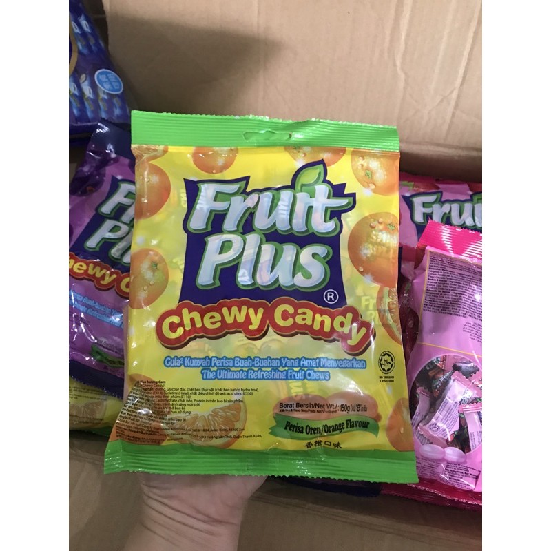 Kẹo Dẻo Trái Cây Fruit Plus Malaysia 150g