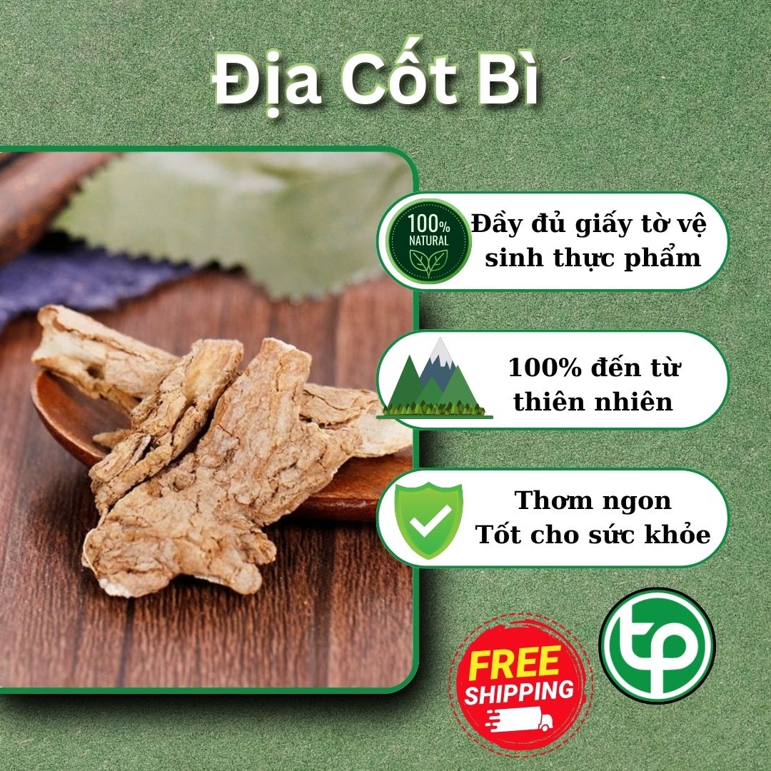 Địa cốt bì khô 500g - Hỗ trợ pha trà và cải thiện sức khỏe - Hàng sạch xanh chất lượng cao