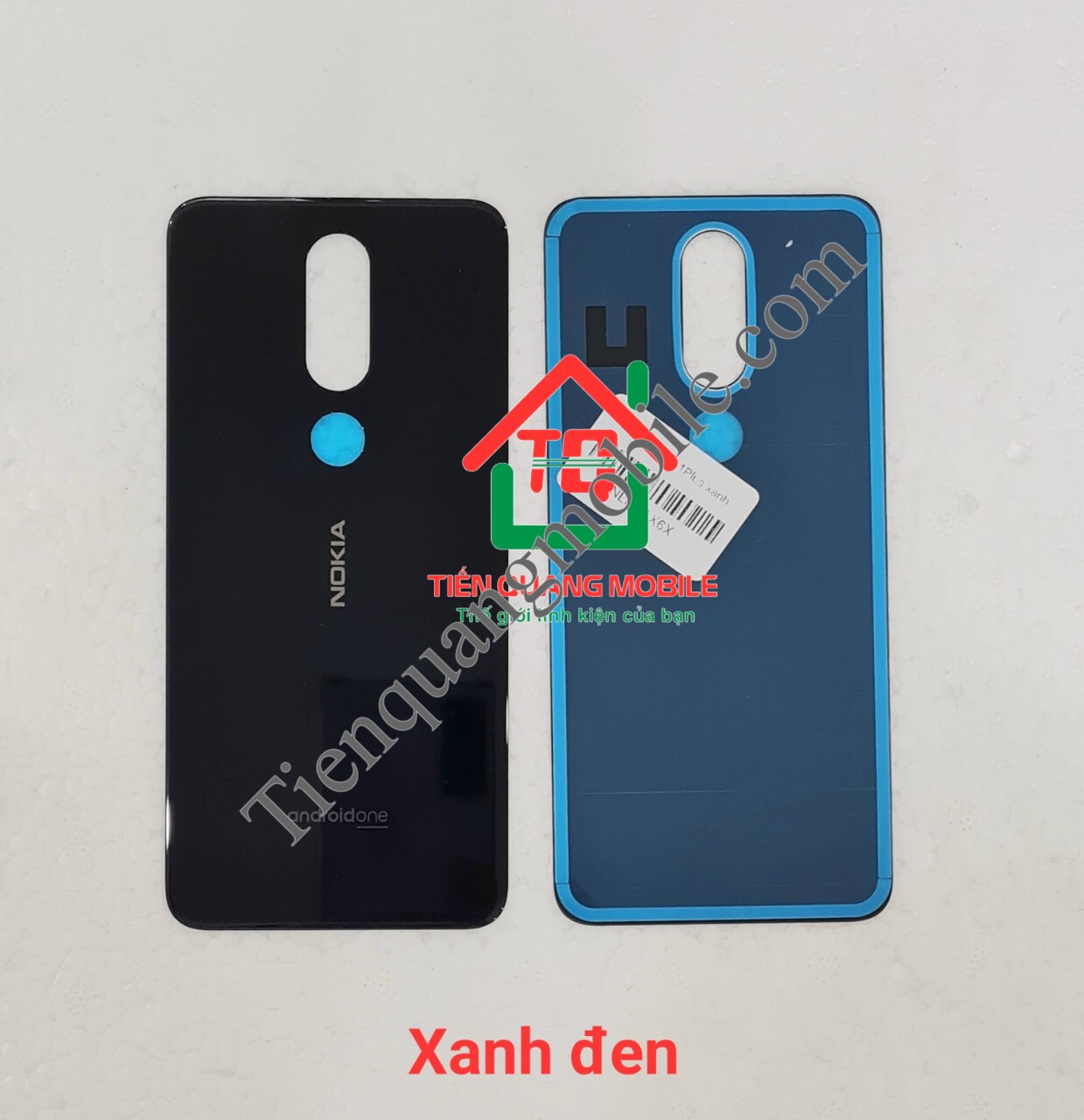 Nắp lưng Nokia X6/ 6.1 Plus (đen, xanh đen, trắng)
