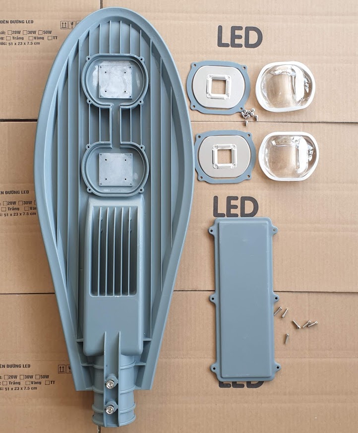 Vỏ linh kiện đèn đường led 100W