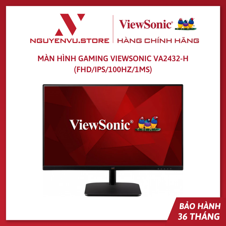 ViewSonic va2432-h gaming monitor (FHD/IPs/100Hz/1MS)-authentic