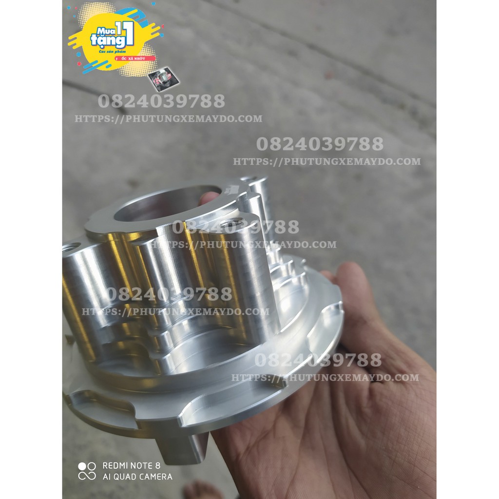 Cùi Đĩa Tãi Nhôm Cnc Cho Exciter