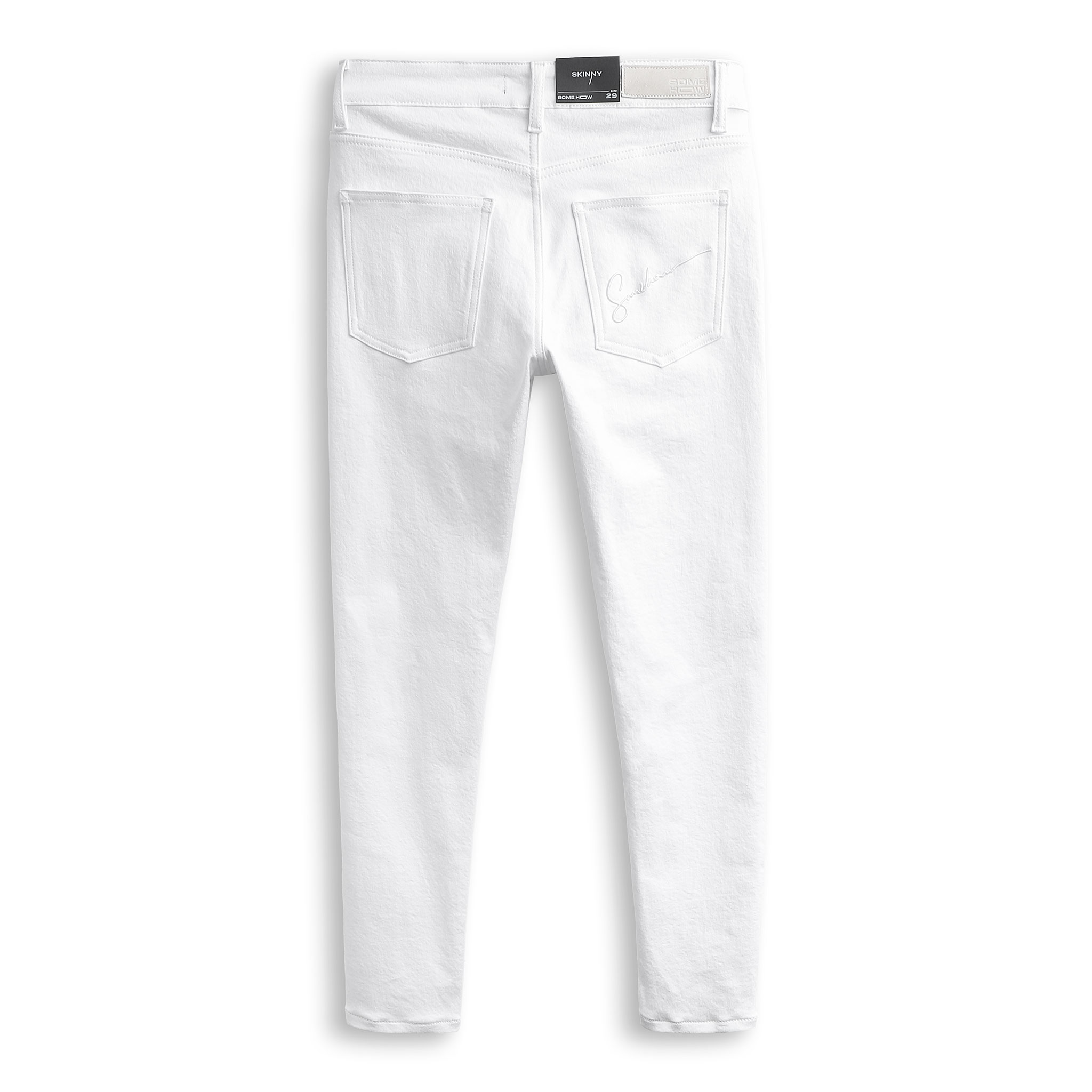 Quần Jean Nam , Basic Cut White , QJ003475_SOMEHOW