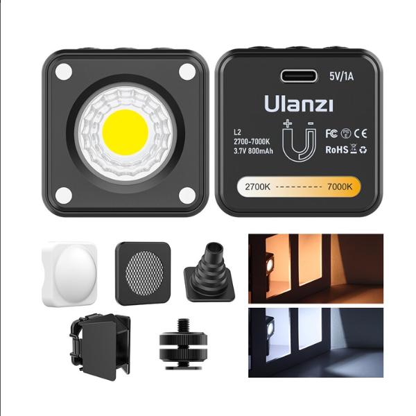 ULANZI L2 Bi-Color COB Video Light Mini
