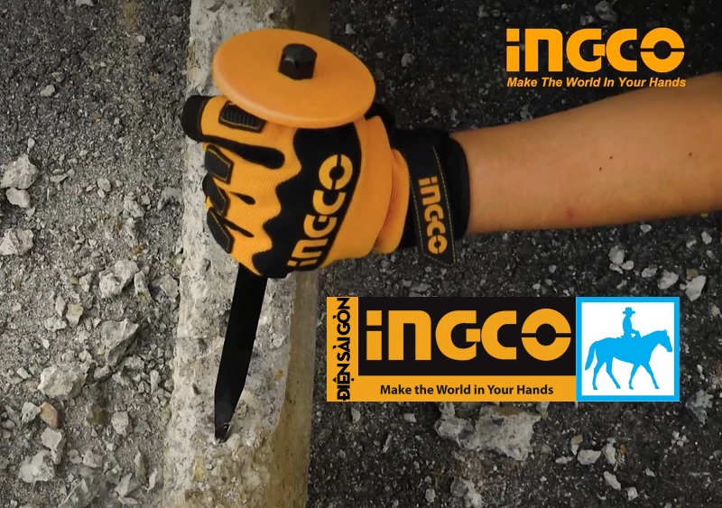 Cây Đục Bê Tông Mũi Dẹp 250mm Cold Chisel INGCO TOTAL HCCL082210