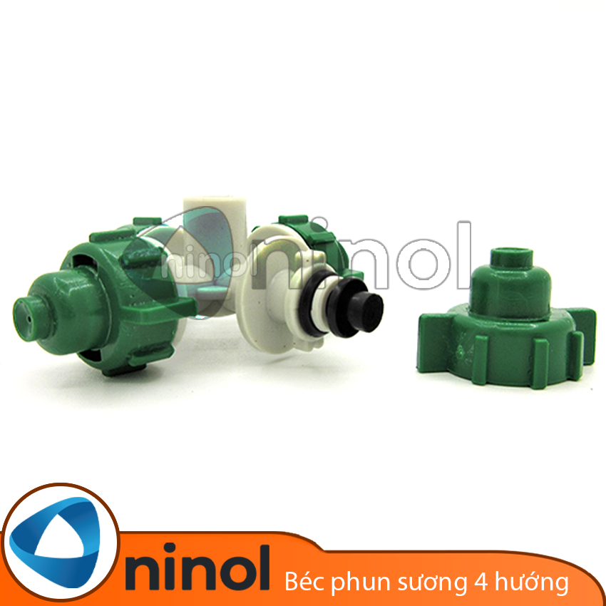 Đầu phun 4 hướng béc phun sương