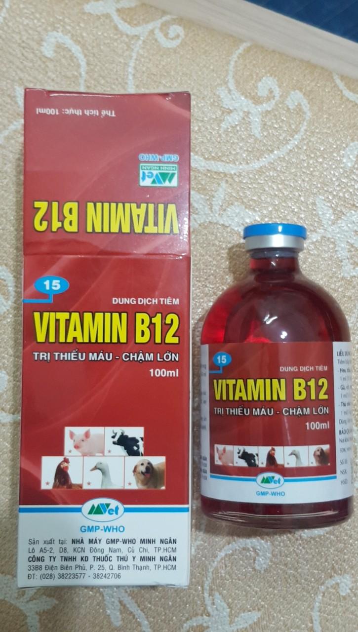 ( hỗ trợ vc ) Vitamin B12 giải độc cho hoa lan - Vtamin B12 (100ml)