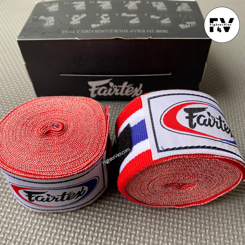 Băng Quấn Tay Elastic Handwraps Fairtex 4,5m Xám