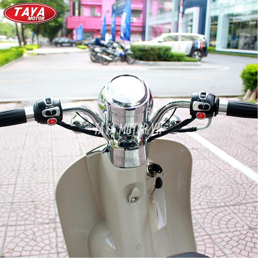 [Trả góp xe máy 0%] Xe tay ga 50cc TAYA CREA (đen nhũ)