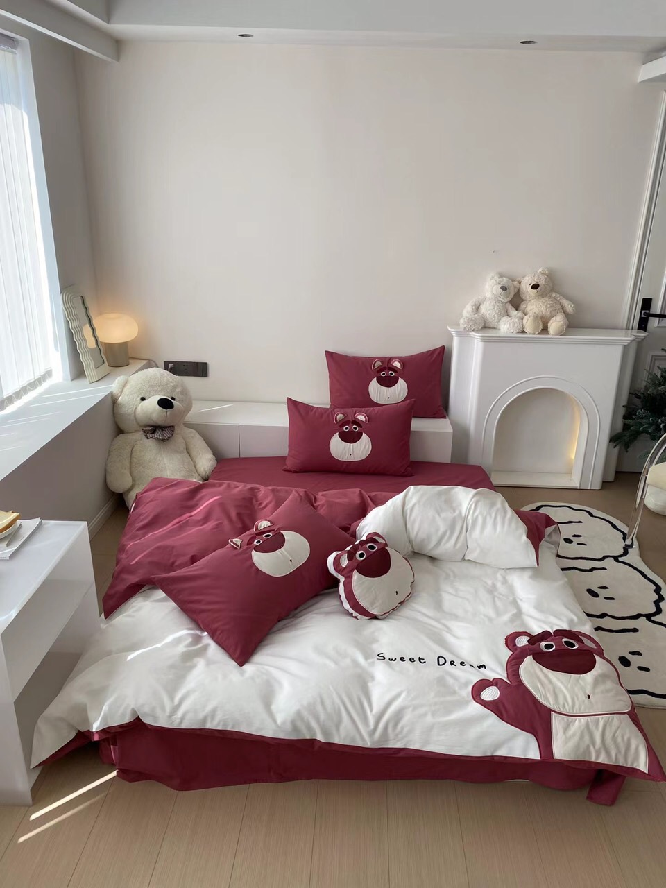 Bộ Chăn ga gối cotton line DISNEY