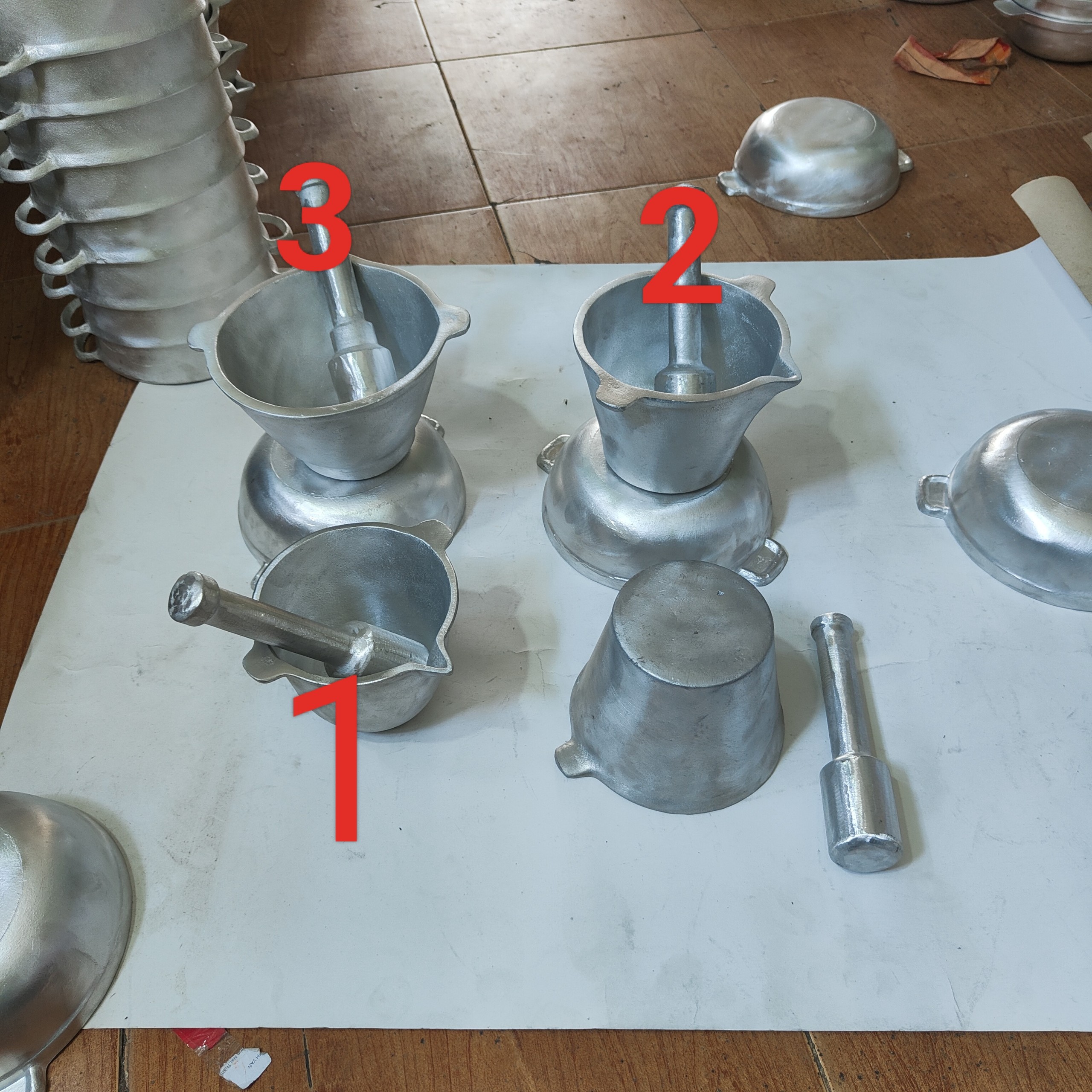 Super Strong Cast Iron Vegetarian Pot Set