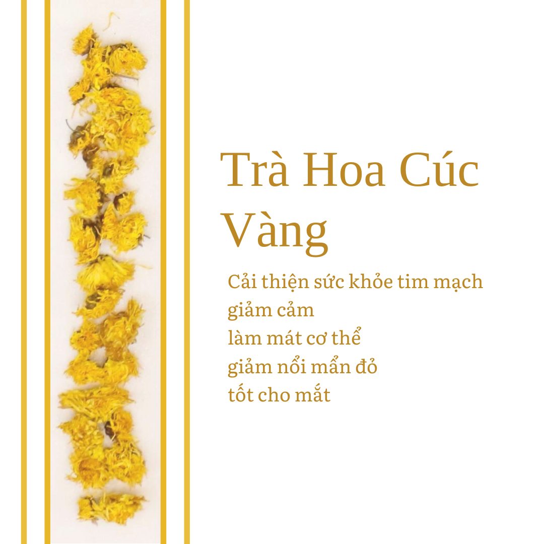 [HCM]Trà Hoa Cúc Vàng 100g