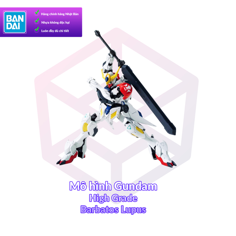 Mô hình Gundam Bandai HG 021 Gundam Barbatos Lupus 1/144 IBO [GDB] [BHG]