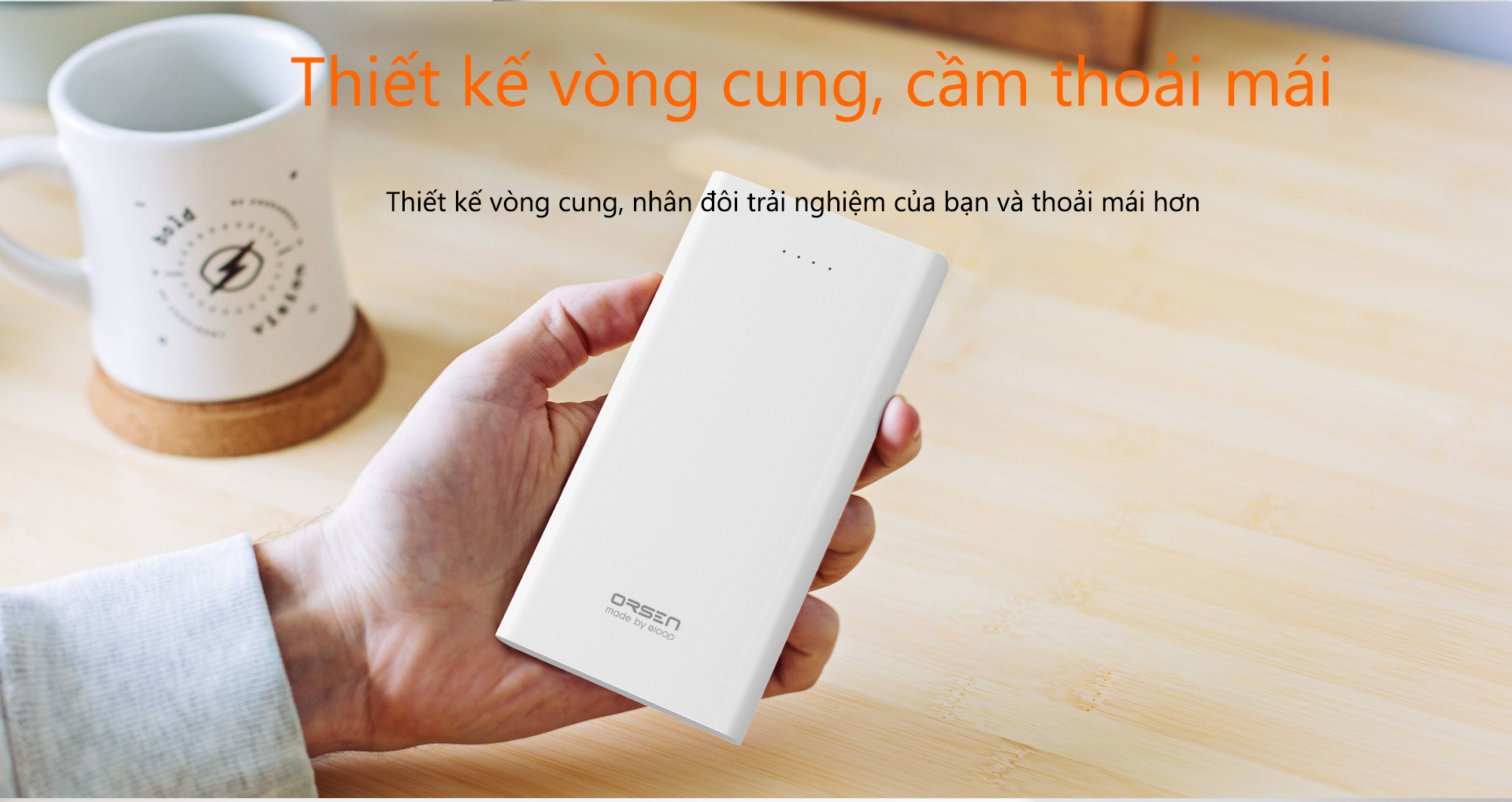 Pin Sạc Dự Phòng Eloop E41 10.000mAh - Hãng Phân Phối Chính Thức
