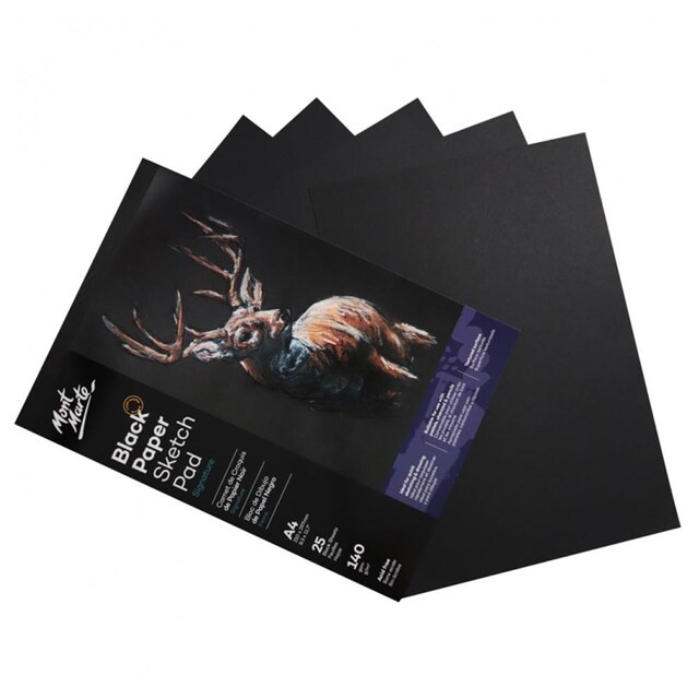 [HCM]Sổ Sketchbook Mont Marte Black Pad
