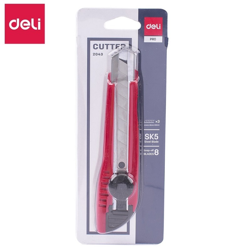Dao rọc giấy to deli 2043 / dao deli e2043 có lưỡi dao to 2011 thay thế