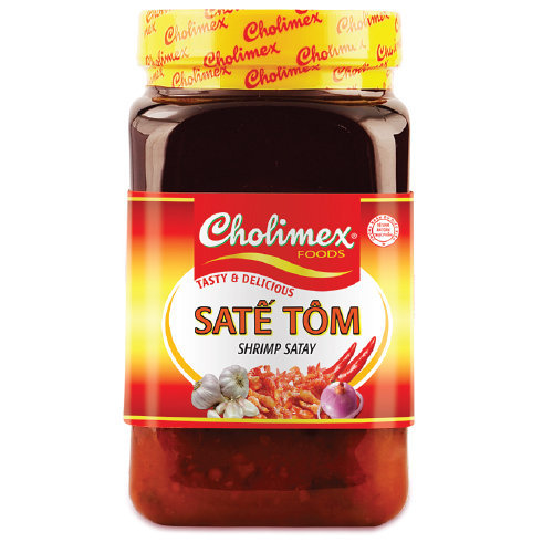 Sa Tế Tôm Cholimex 450gr Shrimp Satay Tasty & Delicious - Nhập Chính Hãng