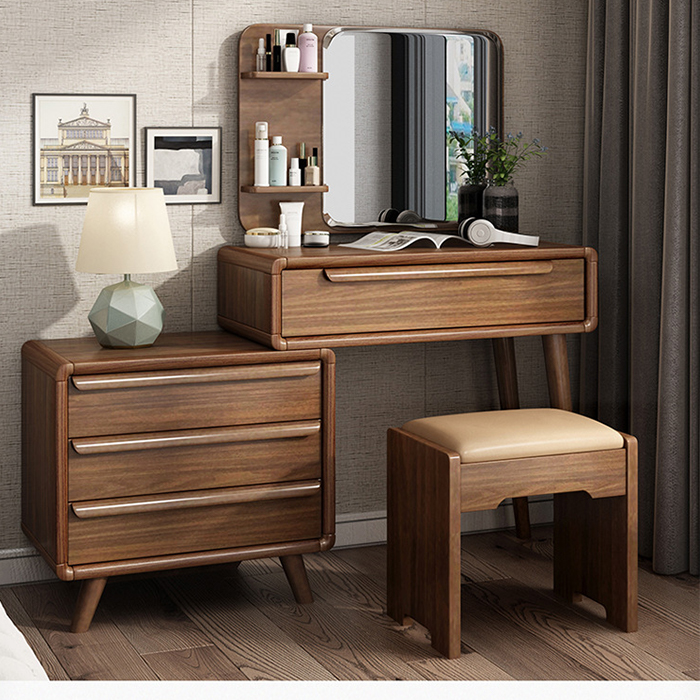 Dressing table mirror luxury slip, panel page Diem bedroom, desk makeup foundation premium