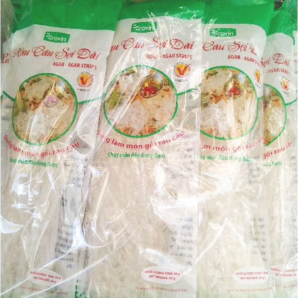 Rau câu sợi Agar agar Hoàng Yến gói 20g - Giastore