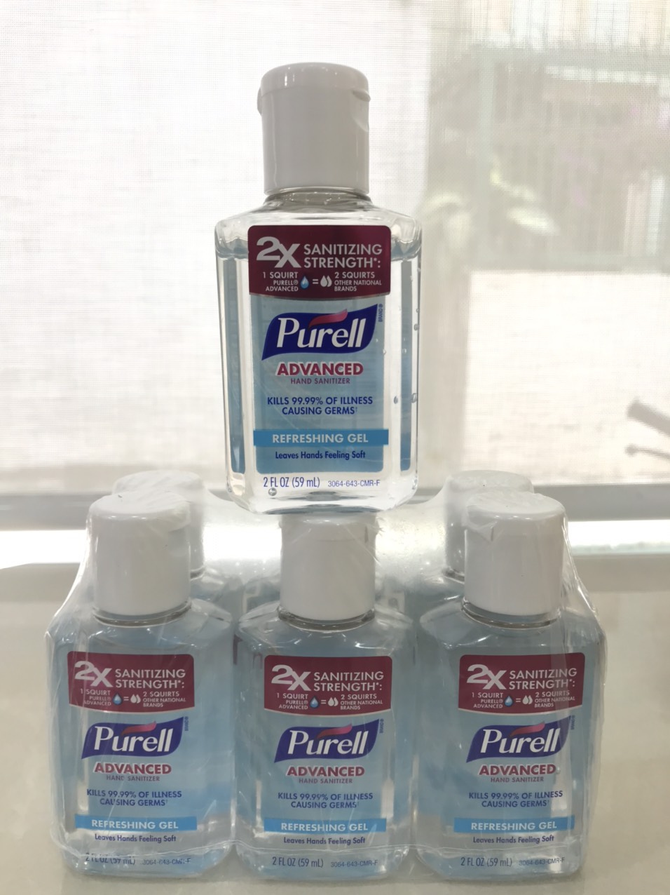 [HCM]NƯỚC RỬA TAY DIỆT KHUẨN PURELL-59ml-USA