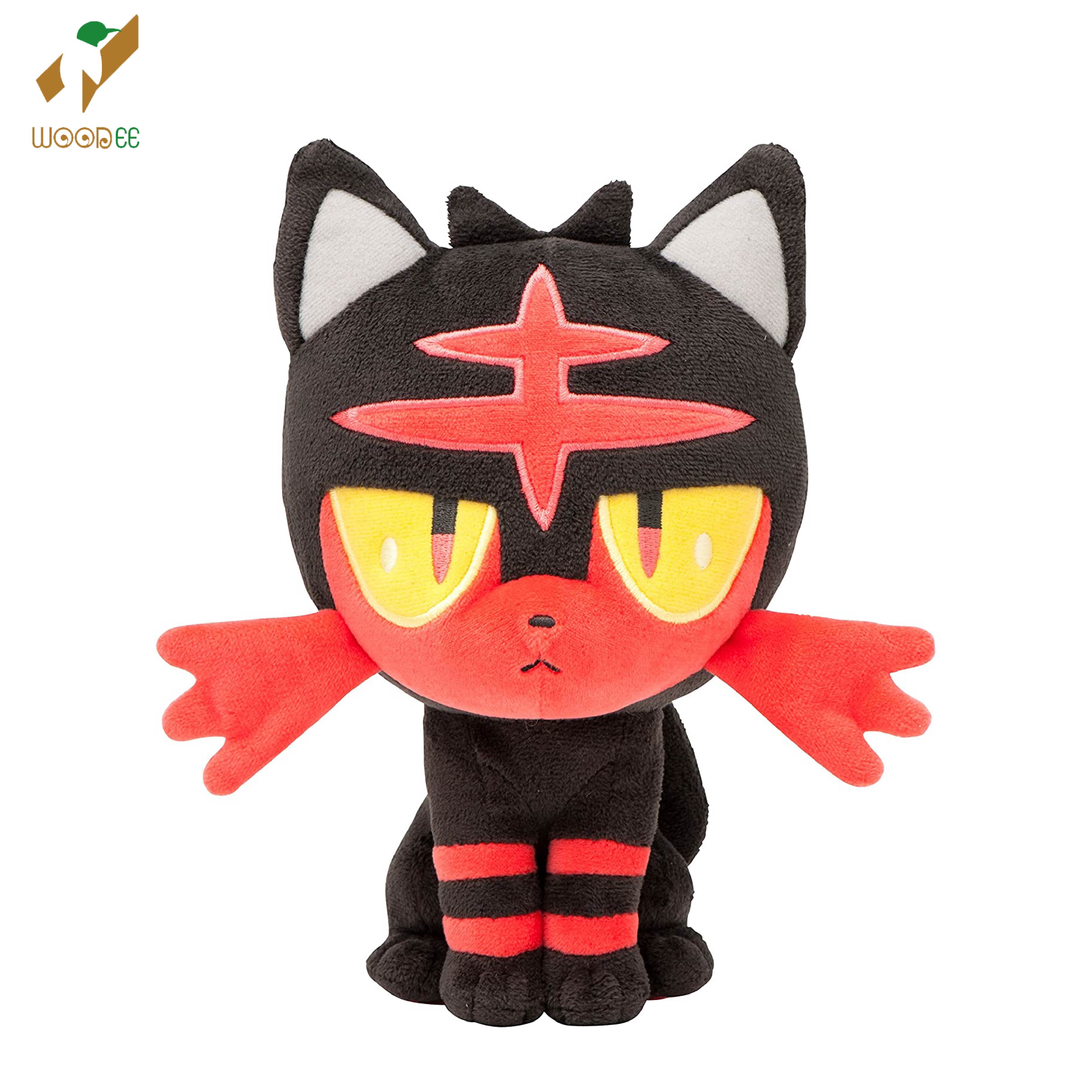 Gấu bông pokemon Litten 20cm