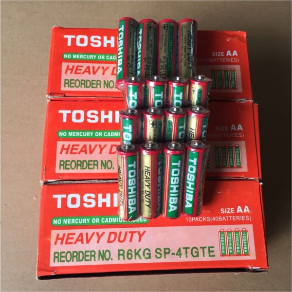 Hộp 40 viên pin AA (2A) Toshiba