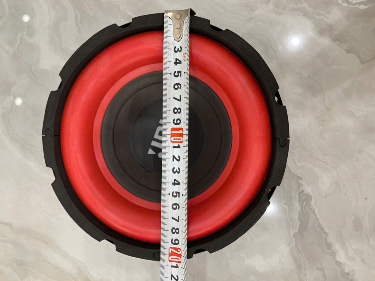 loa sub 20 JBL màng đỏ gân cao su 4ohm 100w độ chế DYI cực chất -giá 1 loa