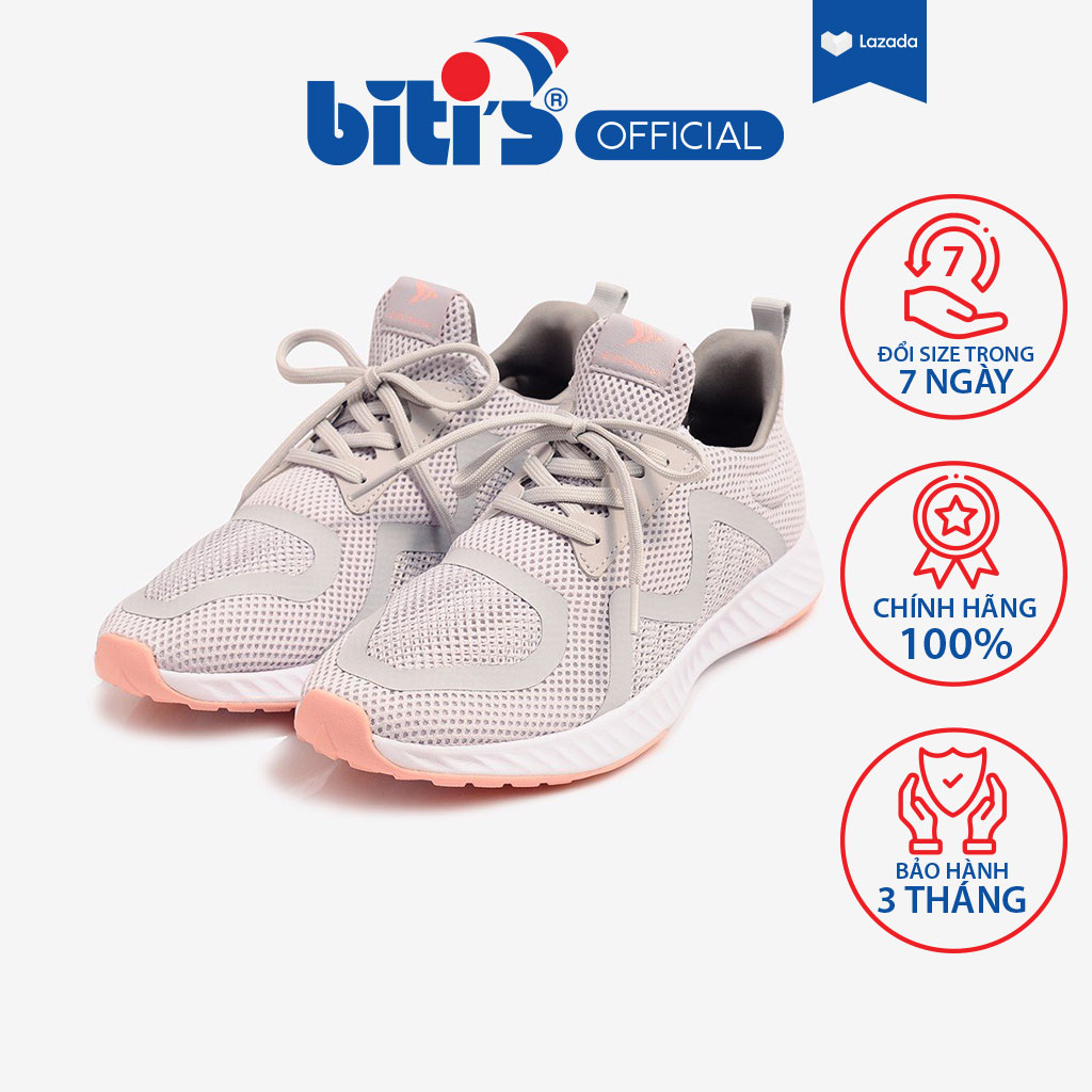 Giày đi bộ nữ biti's hunter jogging dswh05300xam