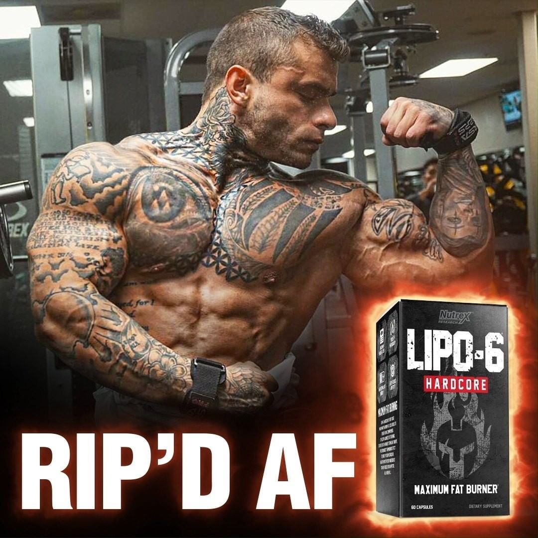 Viên Đốt Mỡ Mạnh Nutrex Lipo 6 Hardcore 60 Viên