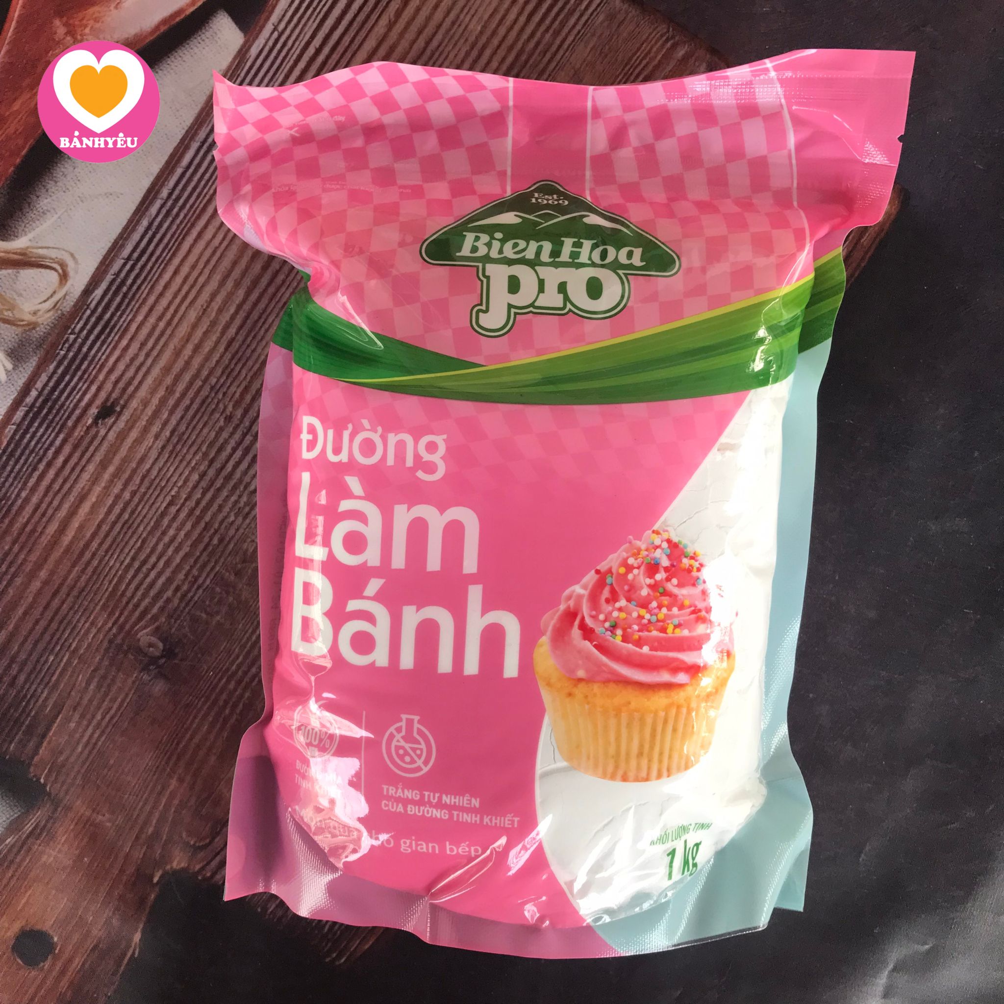 Đường bột làm bánh / đường xay Biên Hòa 1kg hạn sử dụng 2 năm kể từ ngày sản xuất