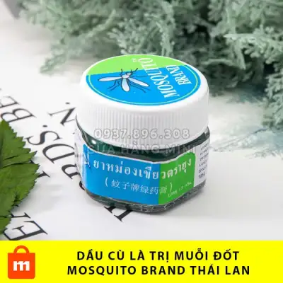 [HCM]【LOẠI TỐT】 Dầu Cù Là Thoa Muỗi Đốt Yanhee Mosquito Brand Thái Lan