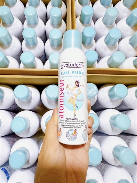 Xịt Khoáng Evoluderm Eau Pure Spray Mist 400ml